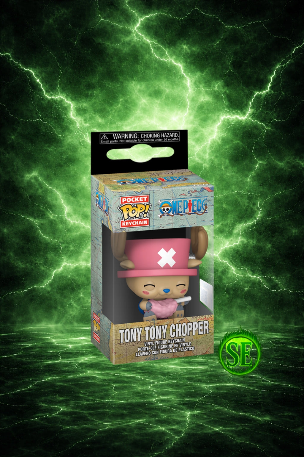 Funko Pop! Keychain - One Piece Tony Tony Chopper Cotton Candy (Released)