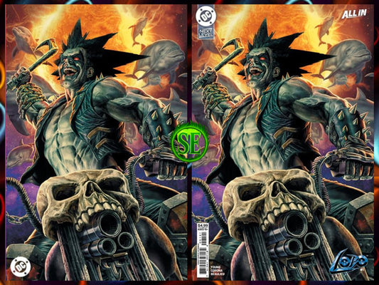 Lobo #1 - Next Level - Lee Bermejo Foil & Trade Dress Twin Pack - NM (Back-Issue)