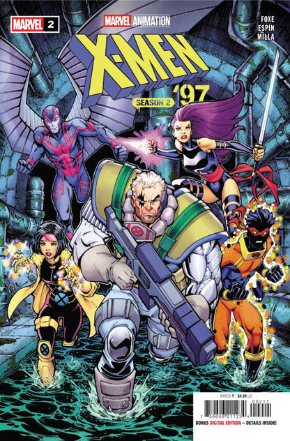 X-Men '97: Season Two #2 - Todd Nauck Main Cover (Closed) R2627