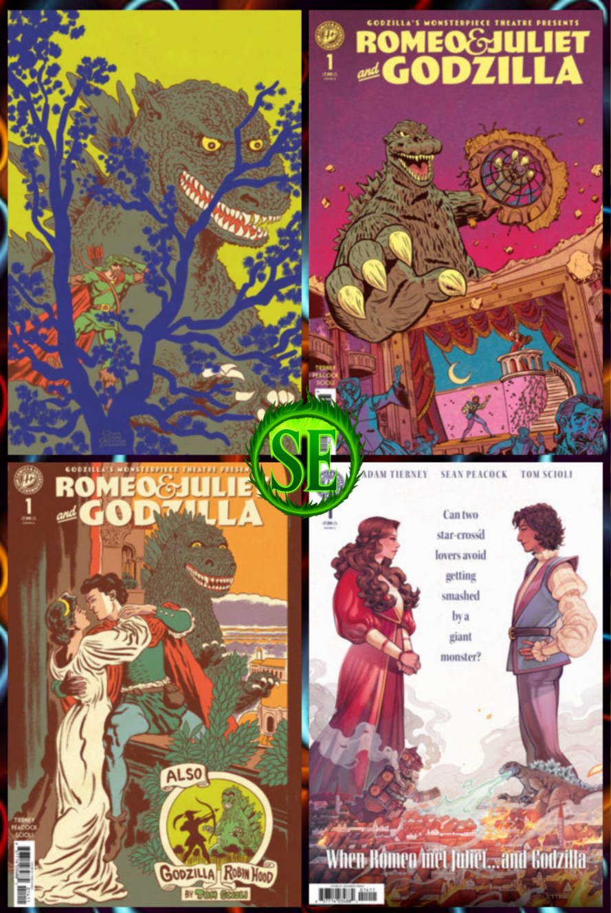 Romeo & Juliet and Godzilla - Full Set Open-Order Covers + 1:10 Virgin - VF/NM (Collected)