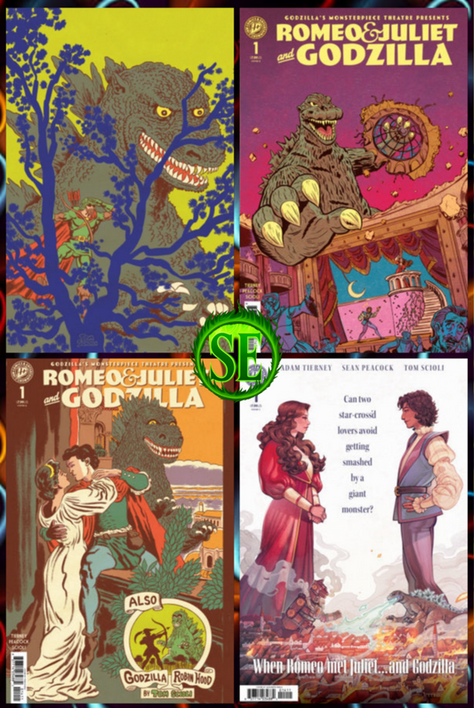 Romeo & Juliet and Godzilla - Full Set Open-Order Covers + 1:10 Virgin - VF/NM (Collected)