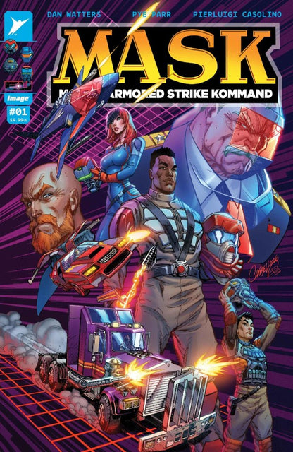 M.A.S.K. #1 - Mask - Energon Universe - J Scott Campbell Variant (Released)