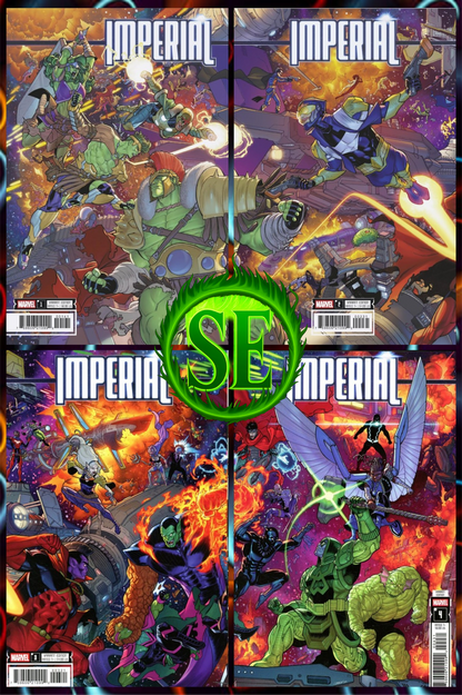 Imperial #1-4 (2025) - Connecting Variant Full Set - 1st Printings - Javier Garrón (Released)