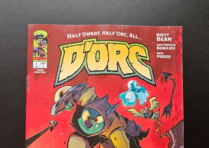 D'orc #1 - Dorc (VF) - Brett Bean 3rd Printing Variant (Released)