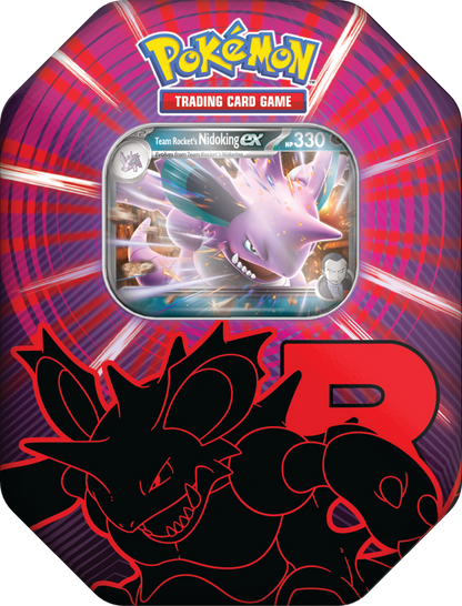 Pokémon: Pokemon TCG: 'Team Rocket' Tin includes 4x Boosters |(Incoming)