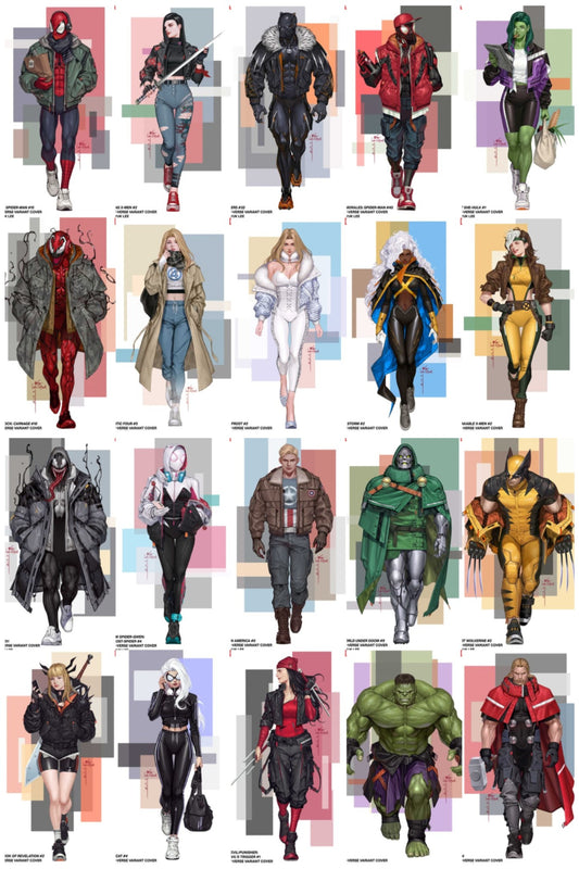Inhyuk Lee | Street-Verse Variants | All 20 Covers Collection | (Pre-Sale)