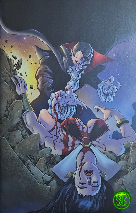 Vampirella #8 - Jonathan Lau ASM #316 Spidey Homage Virgin Variant (Back-Issue)