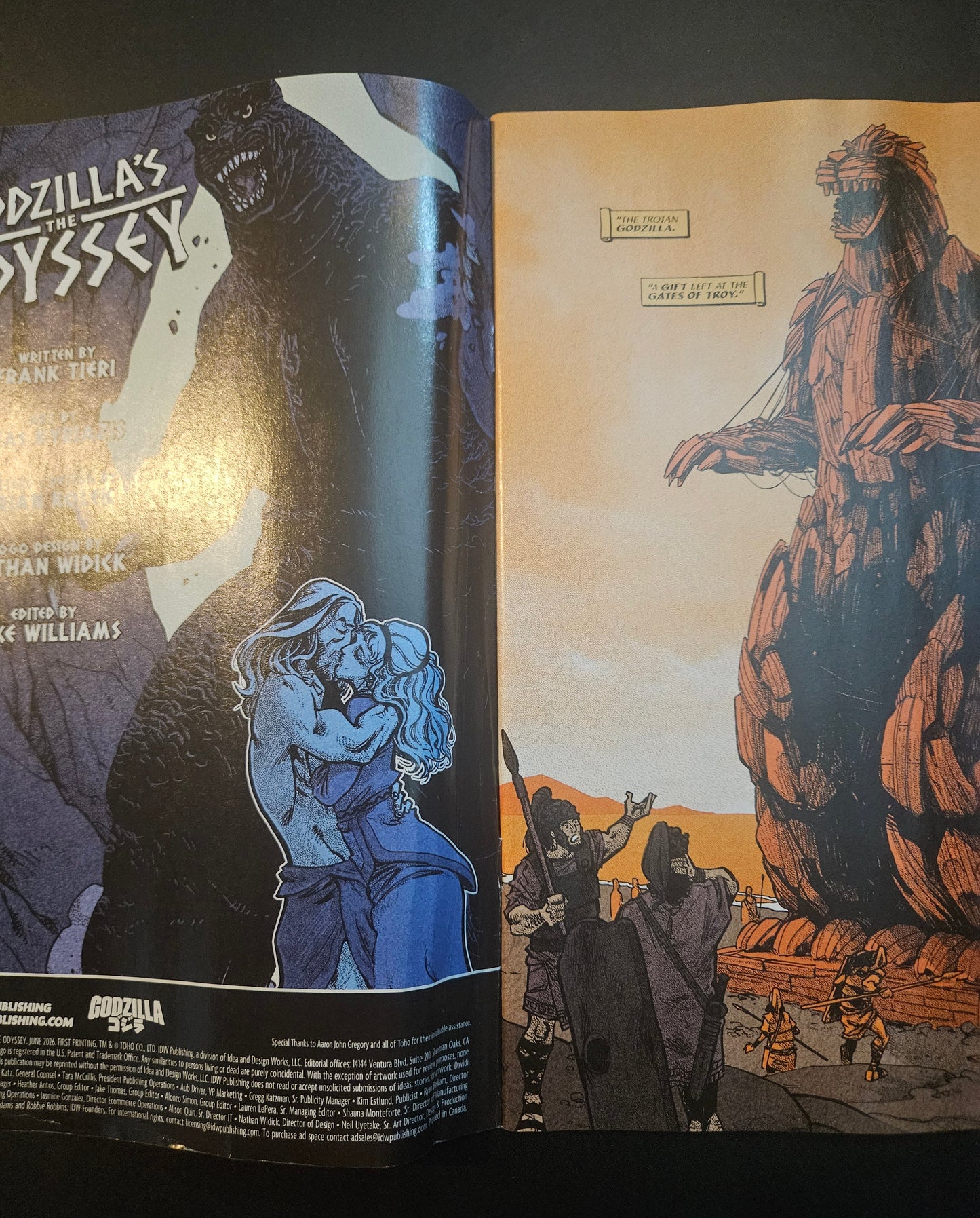 Godzilla’s The Odyssey - Ilias Kyriazis Variant - FN (Released)