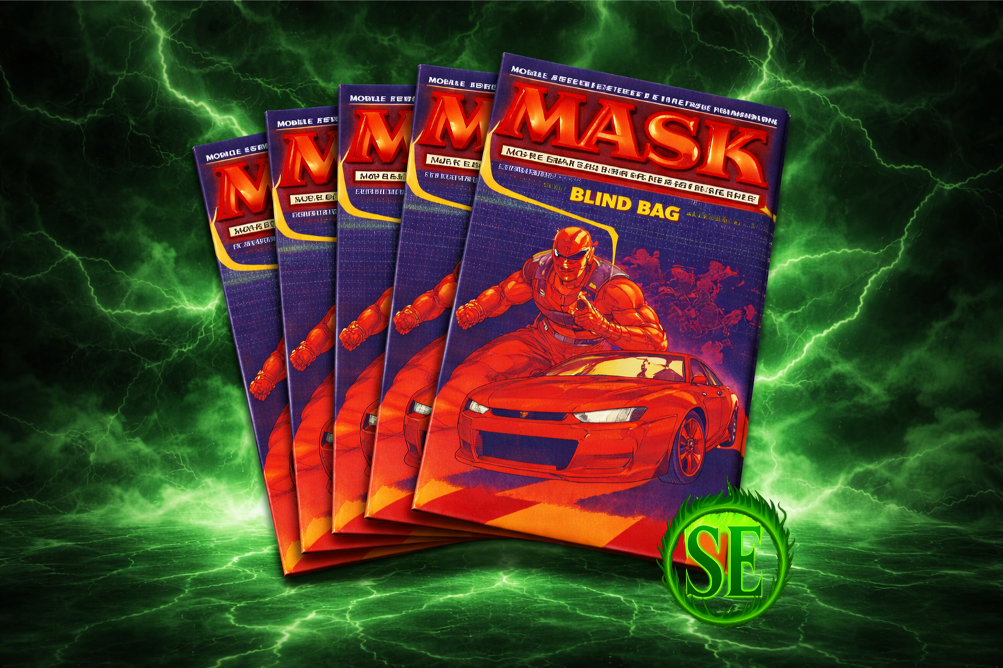 5x MASK #1 (M.A.S.K.) - Energon Universe - Blind Bag Variant (Pre-Sale) C14-P22