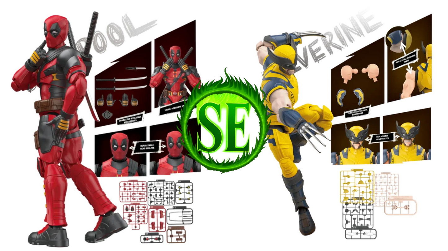 Blokees - Infinity Saga Champion Class 04/05 - Deadpool + Wolverine - Marvel Model Kits (Incoming)