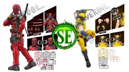 Blokees - Infinity Saga Champion Class 04/05 - Deadpool + Wolverine - Marvel Model Kits (Incoming)