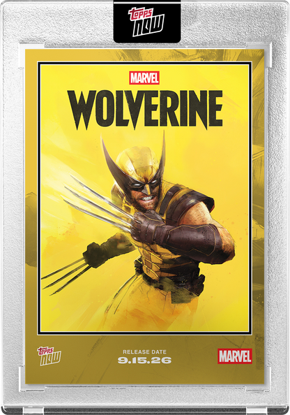 Marvel / Insomniac - Wolverine (WOV1) | Topps Now 2026 Base Card (Pre-Order) R2643