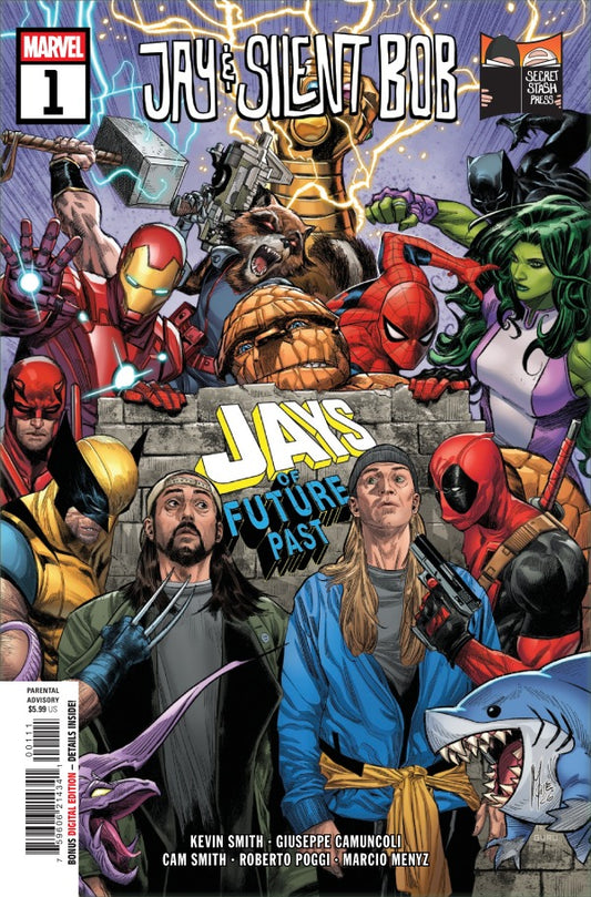 Jay & Silent Bob: Jays of Future Past #1 (VF) - Marco Checchetto Main Cover (Released)