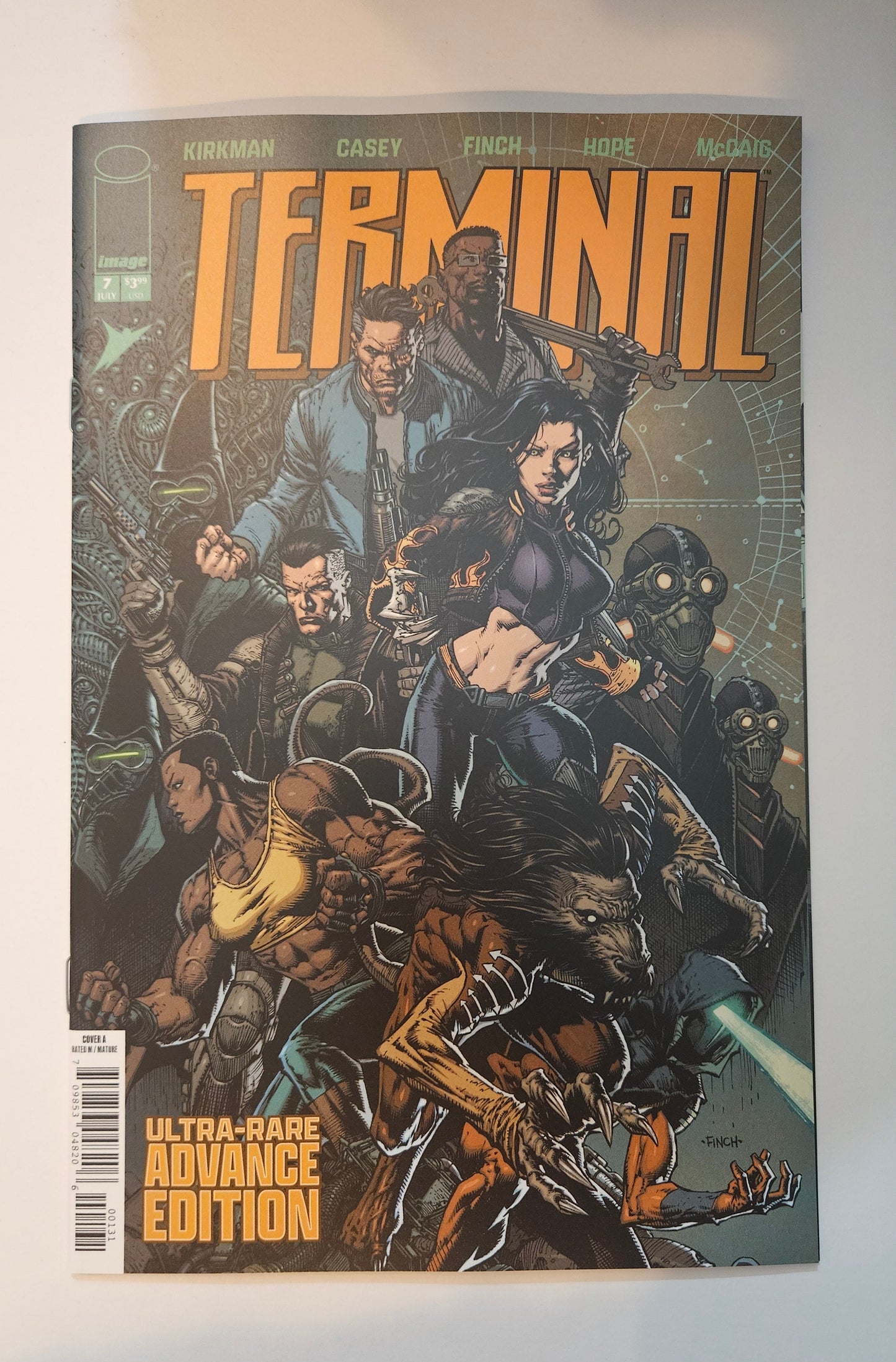 🔞 Terminal #7 - Image (VF/NM) - Kubert, McCaig Ultra Rare Advance Edition (Released) R2629