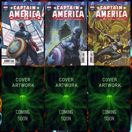 Captain America #1 #2 #3 #4 #5 (2025) • Our Secret Wars • Ben Harvey Set (Pre-Sale) 🔥