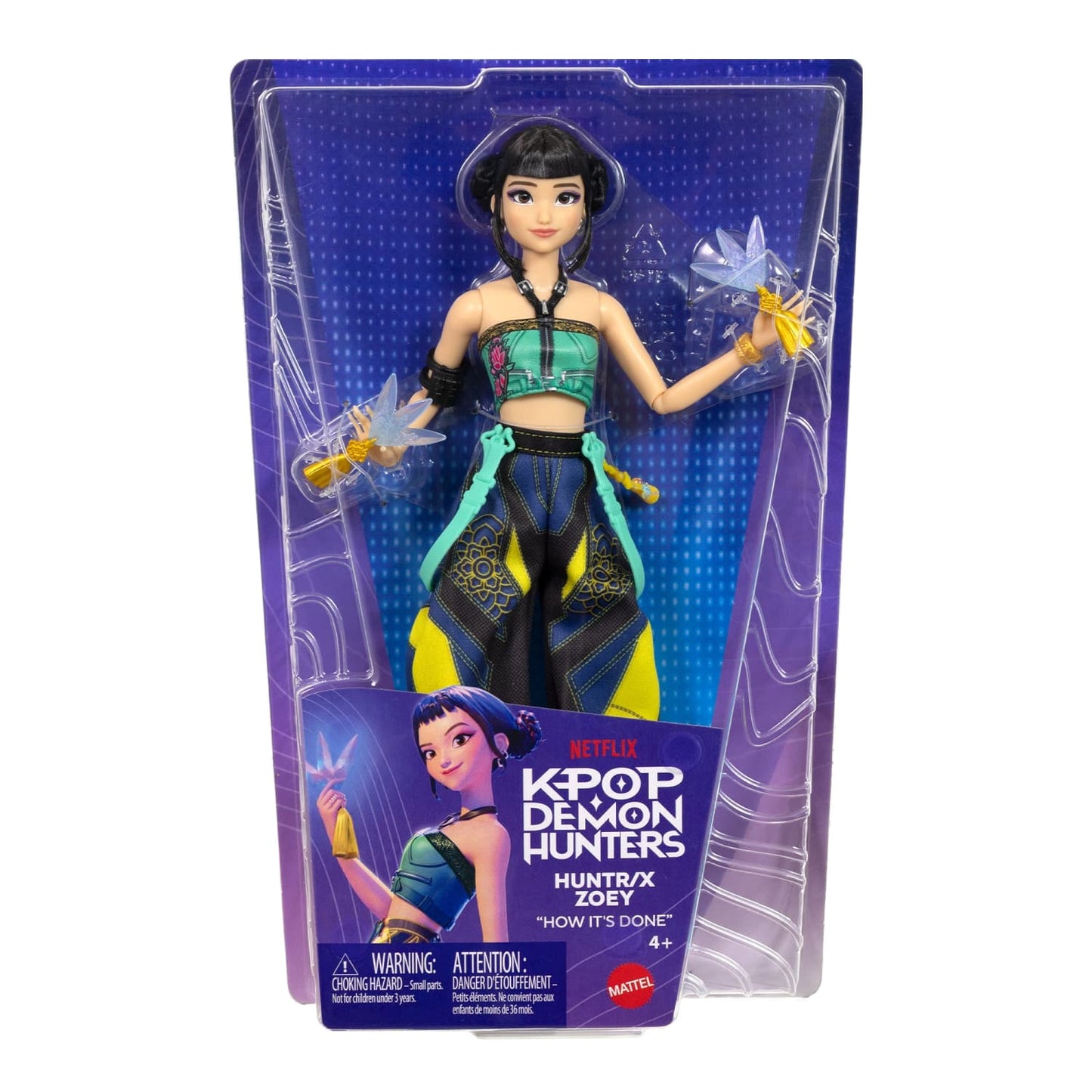 Kpop Demon Hunters - Zoey - How It's Done - 11" Fashion Doll - Mattel (Released)