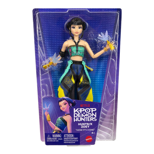 Kpop Demon Hunters - Zoey - How It's Done - Fashion Doll 11" Figure - Mattel (Released)